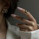 pierścionki pierscionek złoty balonowy