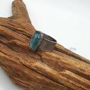 Pierścionek z kyanitem