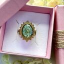 Ręcznie robiony pierścionek handmade dla kobiet