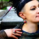 Duży czerwony pierścień oksydowany Shambala - regulowany