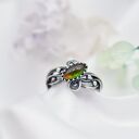 Wróżkowy Pierścionek z Ammolitem