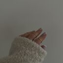 Zestaw trzech złotych obrączek