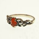 Pierścionek z agatem