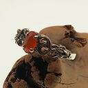 Pierścionek z agatem