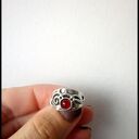 Pierścionek z naturalnym kamieniem Karneolem