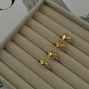 unikalne pierścionki złoty pierścionek z gniecionym