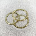 Nierówna - cienka mosiężna obrączka - rozm. 30 (2403 -08) outlet