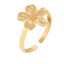 Złoty pierścionek niezapominajka