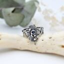 Srebrny Pierścionek z Ginko