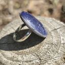 Pierścionek ceramiczny p26 - rękodzieło z ceramiki, obwód regulowany 