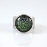 pierścionek zielone - sosna natura