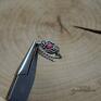 wire wrapping regulowany rodonit, stal pierścionek