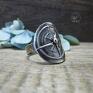 Rose of the Wind Ring - pierścionek boho amulet