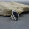 srebrne pietersite pierścionek "amandil" srebro