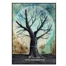 Be like a tree, drzewo, oryginalny plakat 50/70 cm botanika