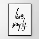 Plakat cytat 50x70 cm - Hogstudio