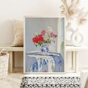 Plakat Martwa natura 50x70 cm - pastelowy, modny akcent do salonu