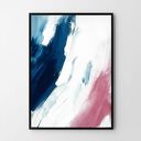 Zestaw 2 abstrakcji 61x91 cm - plakaty Hogstudio bez ram