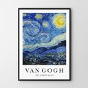 Plakat Van Gogh - Noc gwiaździsta 50x70 cm