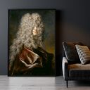 Plakat Curly Guy - zabawna sztuka do salonu 50x70 cm