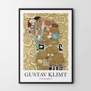 Gustav Klimt Fullfilment - plakat 30x40 cm
