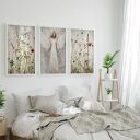 Zestaw Plakatów 3x 30x40 cm Łąka i Anioł tryptyk (set267)