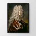 Plakat Curly Guy 40x50 cm - ciepła dekoracja Hogstudio