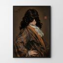 Plakat CURL v2 30x40 cm - nowoczesna sztuka na ścianę i na prezent