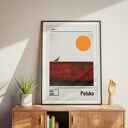 Plakat Polska - Kolaż minimalistyczny A2 42x59,4 cm