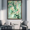 Eukaliptus - grafika na plakacie na A3