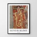 Plakat Gustav Klimt Hygieia - format 30x40 cm