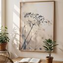Zestaw 2 plakatów z kwiatami 40x50 cm - Łąka (set241)