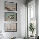 ZESTAW PLAKATÓW 40x50 cm Bałtyk: ryby, plaża i żaglówki