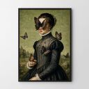 Plakat z motylami 40x50 cm - artystyczna dekoracja ścienna