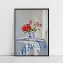 Plakat Martwa natura 50x70 cm - pastelowy, modny akcent do salonu