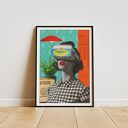 Plakat Szwedzki Sklep Meblowy (50x70 cm)