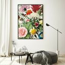 Kwiatowy kadr - plakat roślinny 40x50 cm