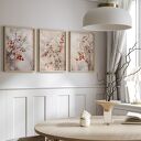 ZESTAW PLAKATÓW 50x70 cm, Gałązki z owocami (set230)