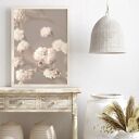 Delikatny Tryptyk z Kwiatami - zestaw 3 plakatów boho natura 50x70 cm