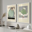 ZESTAW PLAKATÓW 2cz 40x50 cm - Lato Zima (set111)
