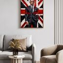 Plakat James Bond 007 - „W tajnej służbie Jej Królewskiej Mości” w formacie A4