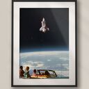 Plakat Trip - Kolaż Fine Art (A3 29,7x42cm)