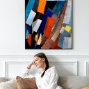 Plakat malarska abstrakcja - format 61x91 cm