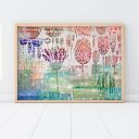 Plakat 100x70 cm - kwiaty