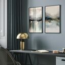 ZESTAW PLAKATÓW 2cz 50x70 cm Abstrakcyjny pejzaż (set235)