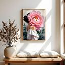 Plakat Dziewczyna z kwiatami 50 x 70 cm (B2)