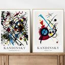Kandinsky - abstrakcje - zestaw 2 plakatów 50x70 cm (bez ram)