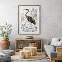 Plakat Vintage Ptak 40x50 cm Hogstudio - stylowe wnętrze