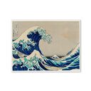 Plakat 50x40 cm - Hokusai, Wielka fala w Kanagawie (8-2-0022)