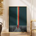 Plakat "Idź swoją drogą" A2 42x59,4 cm - kolaż Girl Power (bez ramki)